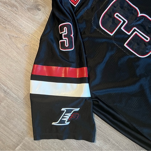 Reebok NBA 76ers Allen Iverson #3 Jersey Limited Authentic Edition Men XXl Black - Picture 12 of 12